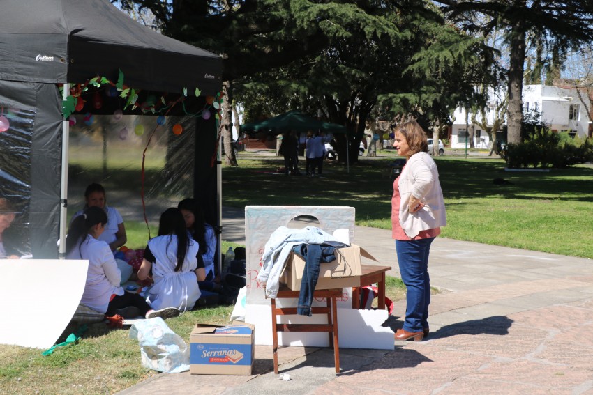 Los Institutos N 59 y 169 realizaron una jornada de Intervenciones Cu