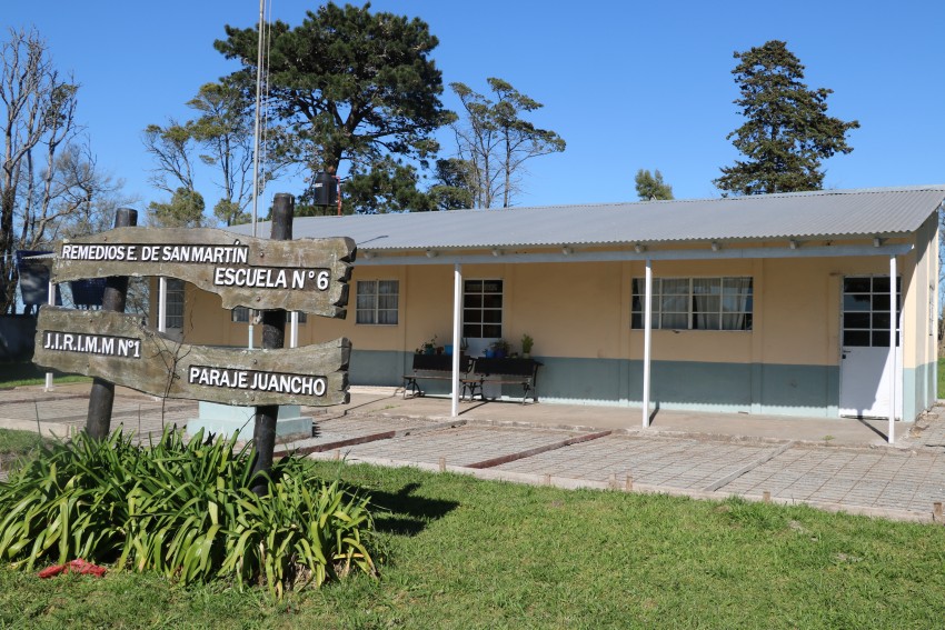 La escuela de Juancho ya tiene su nueva vereda de acceso