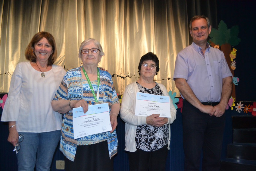 Reconocieron a quienes representaron a Madariaga en la final de los Bo