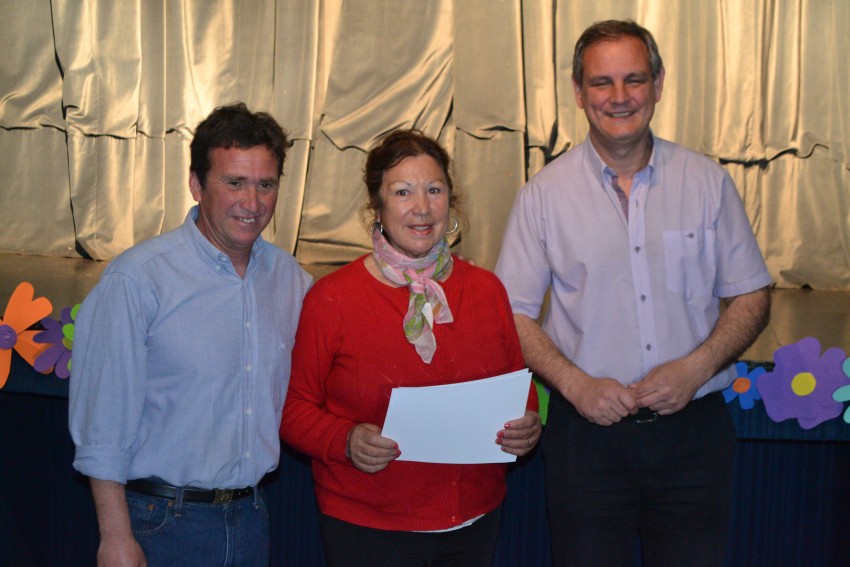 Reconocieron a quienes representaron a Madariaga en la final de los Bo