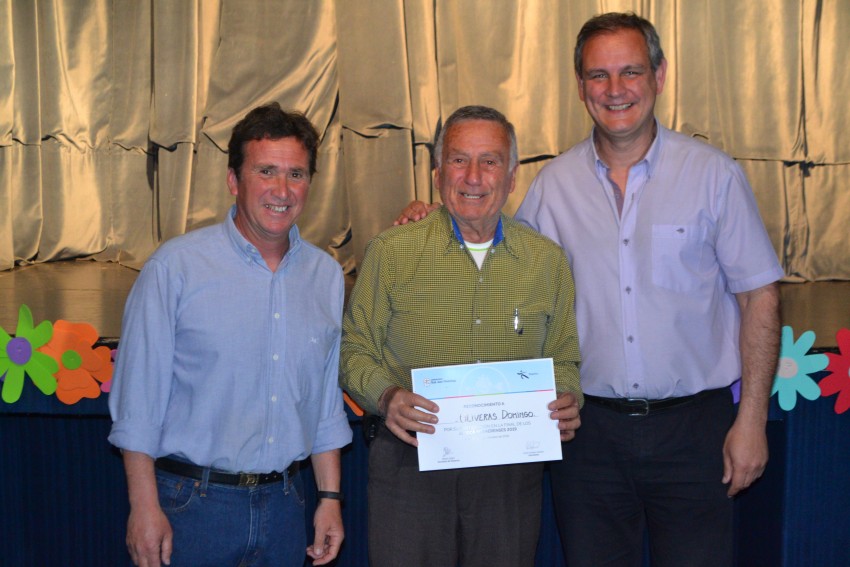 Reconocieron a quienes representaron a Madariaga en la final de los Bo