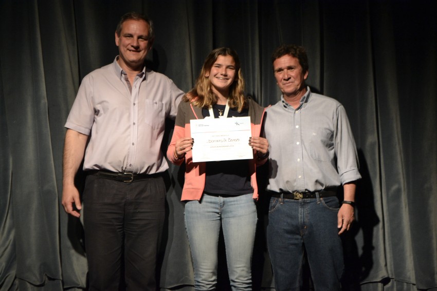 Reconocieron a quienes representaron a Madariaga en la final de los Bo