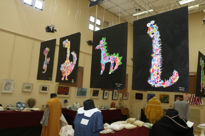 Se realiz la Muestra Anual de los talleres de Bellas Artes