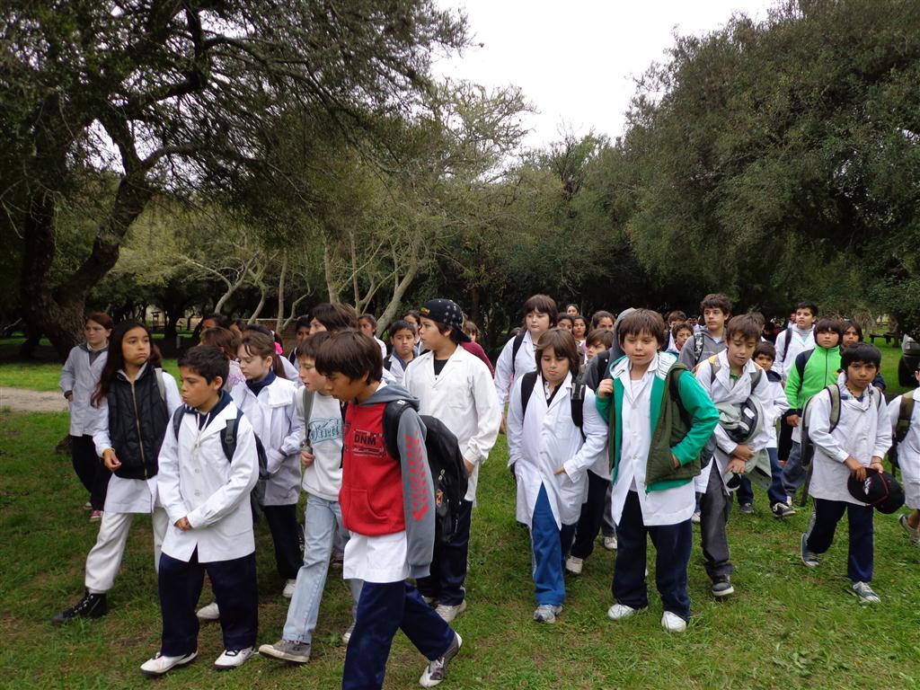 Alumnos a la Reserva Natural