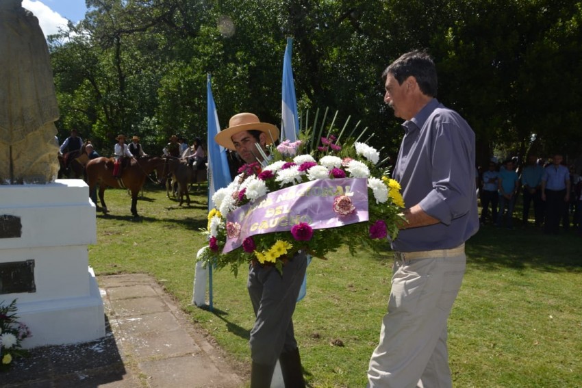 Los festejos por el Da de la Tradicin incluyeron procesin, danzas f