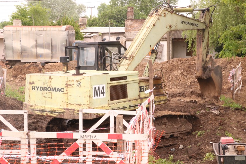 Comenzaron los trabajos para la construcción de la estación de bombeo