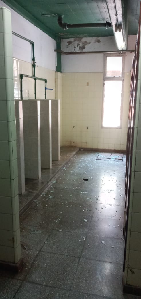 Destrozos en la Unidad Acadmica en una presunta 