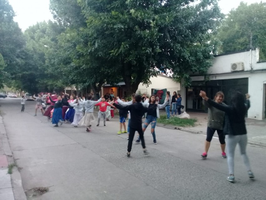 Continan las intervenciones urbanas por la Semana de la Msica