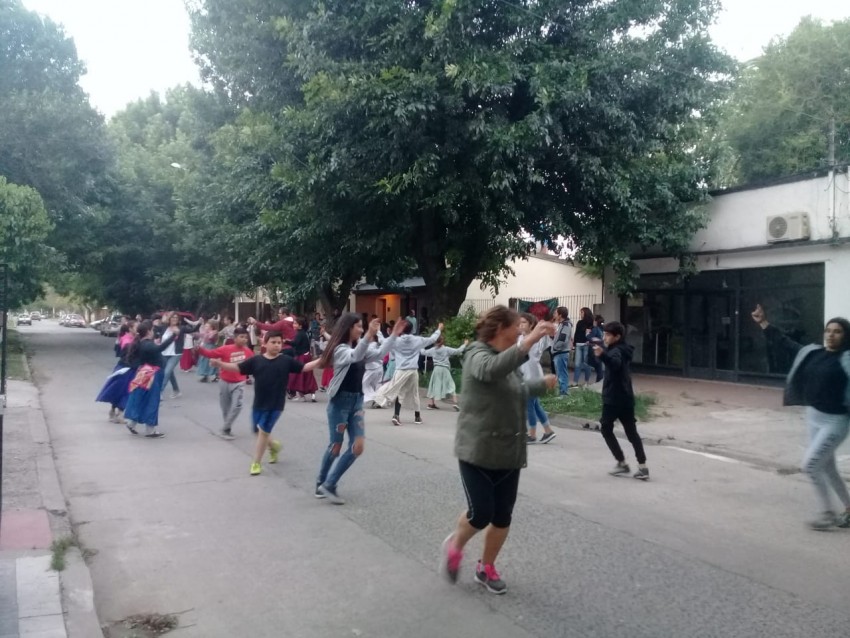 Continan las intervenciones urbanas por la Semana de la Msica