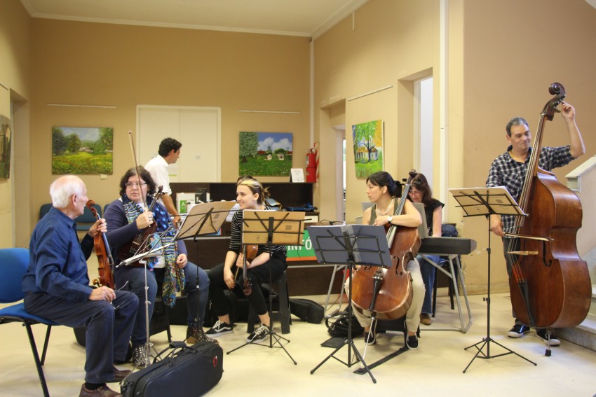 Camerata sorprendi a los vecinos con un espectacular show