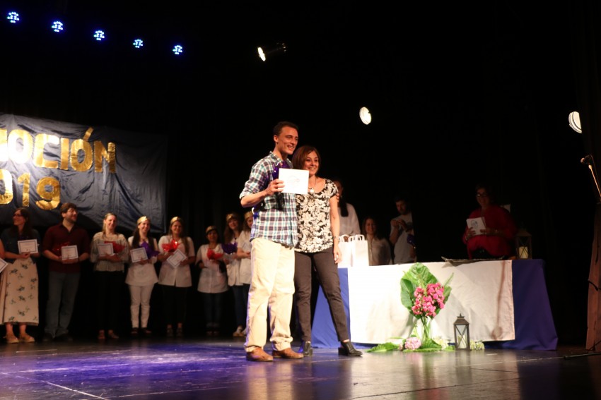 Reconocieron a los egresados con mejor promedio del Instituto 59