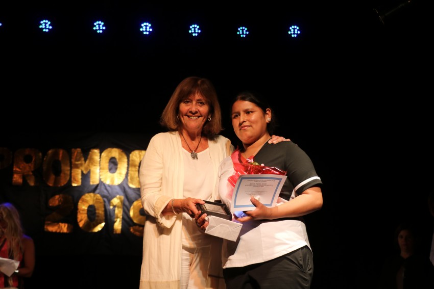 Reconocieron a los egresados con mejor promedio del Instituto 59