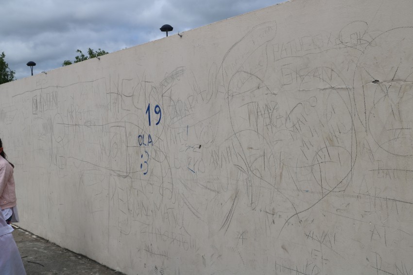 Nuevos actos vandlicos afectaron la esttica del Anfiteatro