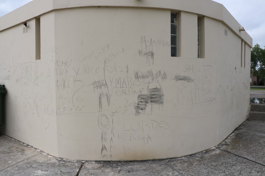 Nuevos actos vandlicos afectaron la esttica del Anfiteatro