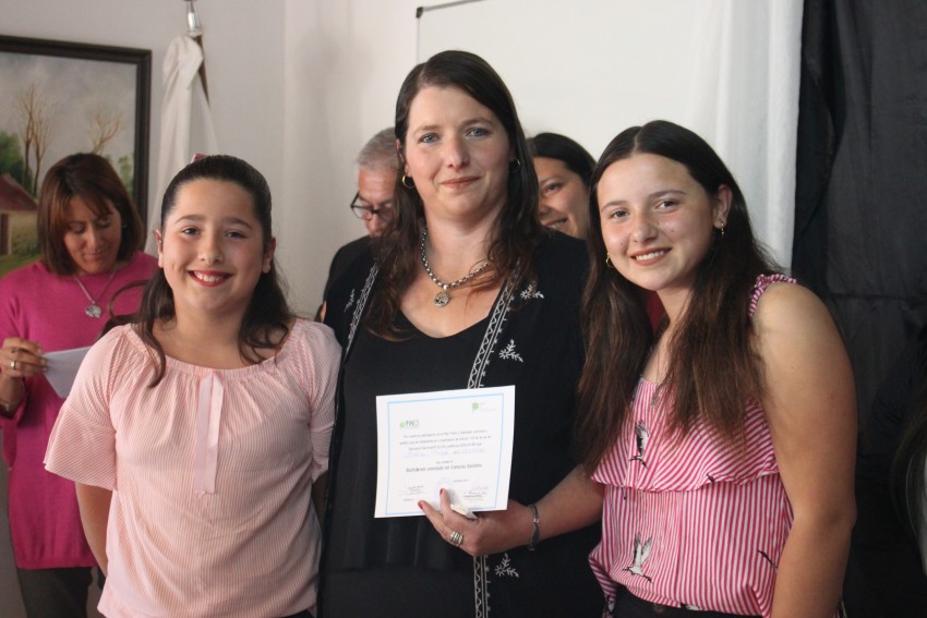 Plan FINES Macedo: Las mujeres del Paraje culminaron sus estudios