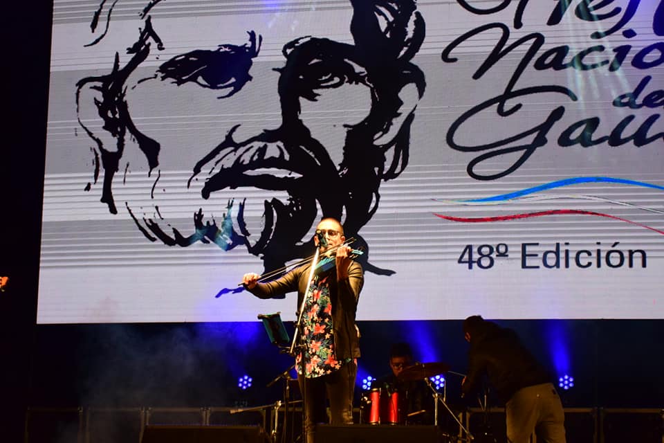 El intendente particip de la apertura del Escenario Mayor Argentino L