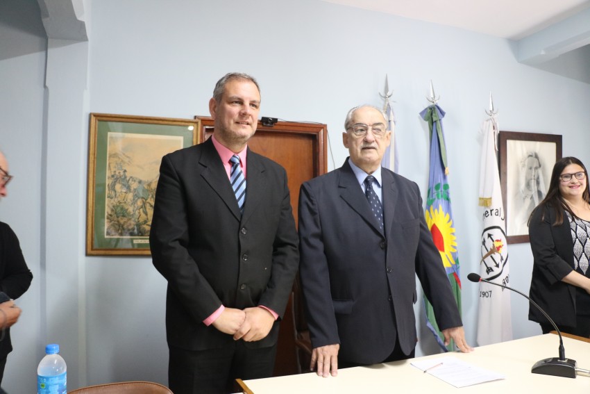 Asumieron las nuevas autoridades del HCD