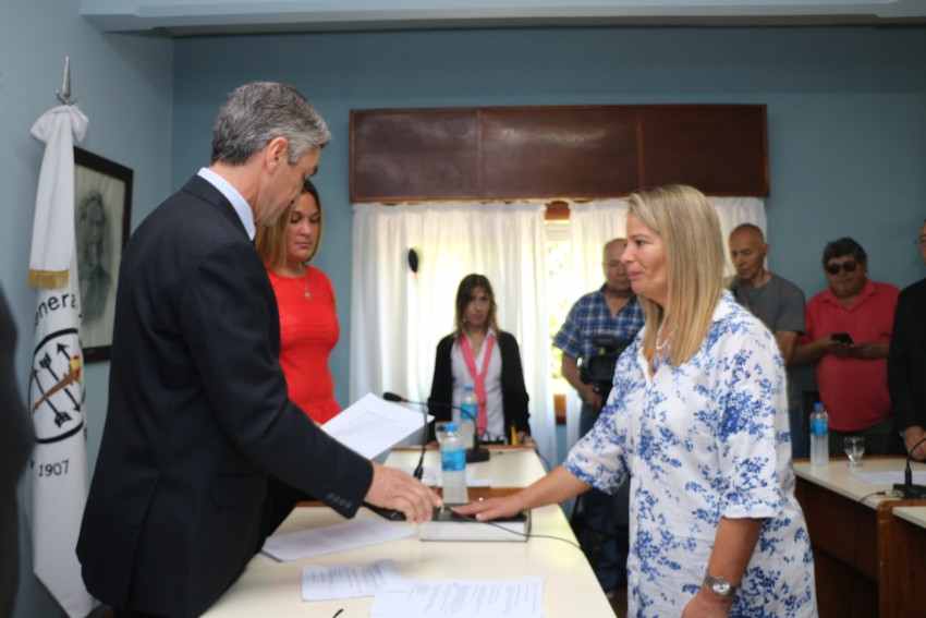 Asumieron las nuevas autoridades del HCD