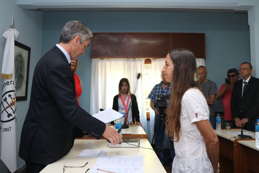 Asumieron las nuevas autoridades del HCD