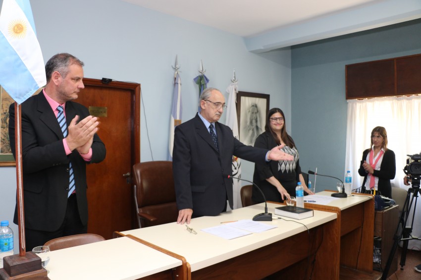 Asumieron las nuevas autoridades del HCD