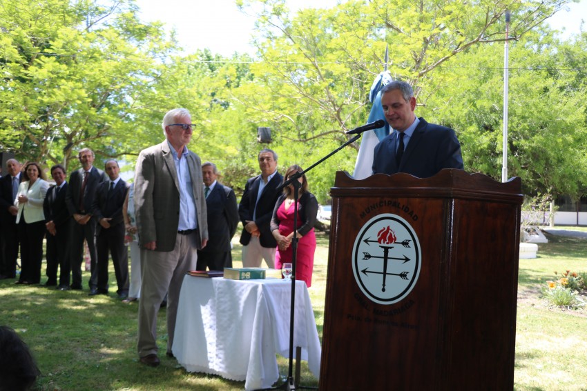 Santoro tom juramento a su gabinete ejecutivo