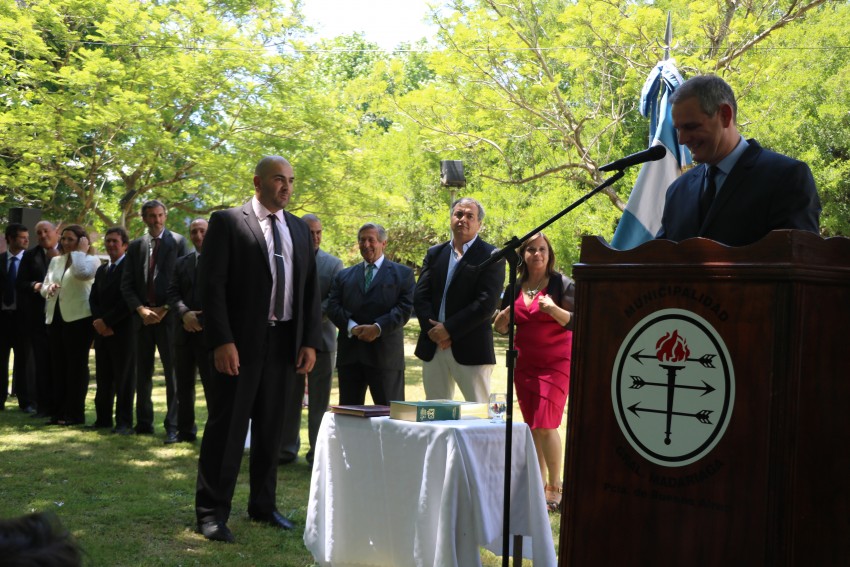 Santoro tom juramento a su gabinete ejecutivo