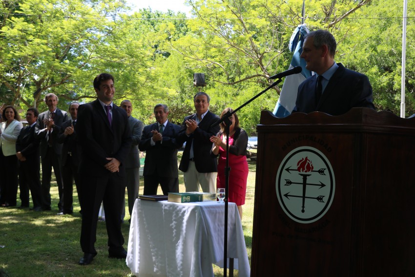 Santoro tom juramento a su gabinete ejecutivo