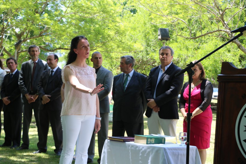 Santoro tom juramento a su gabinete ejecutivo