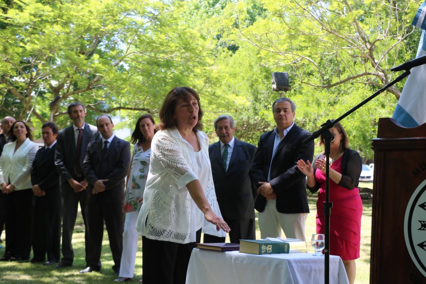 Santoro tom juramento a su gabinete ejecutivo