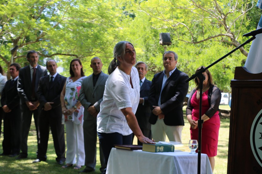 Santoro tom juramento a su gabinete ejecutivo