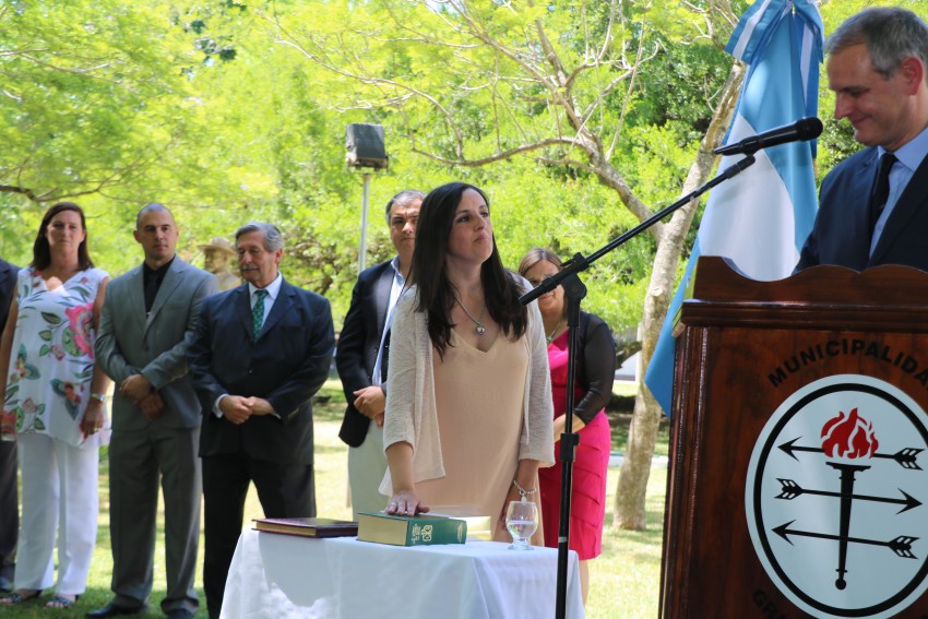 Santoro tom juramento a su gabinete ejecutivo