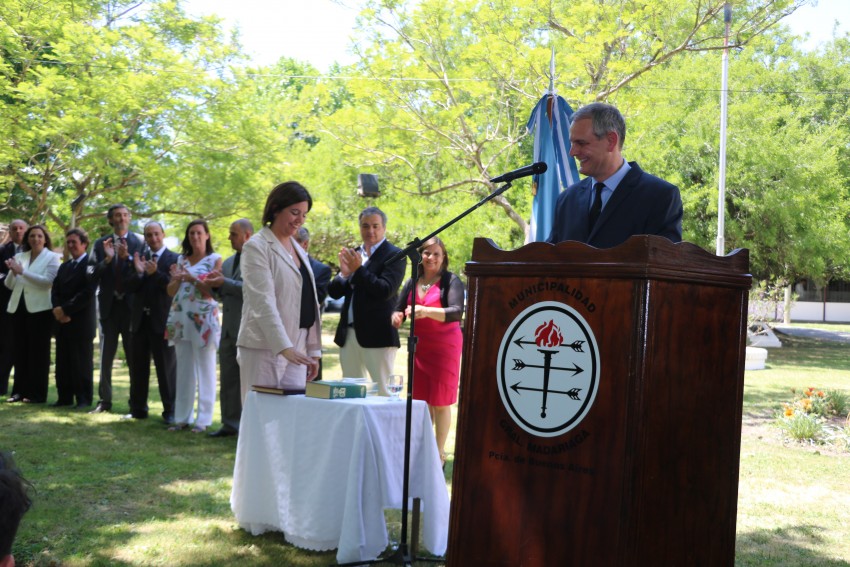 Santoro tom juramento a su gabinete ejecutivo
