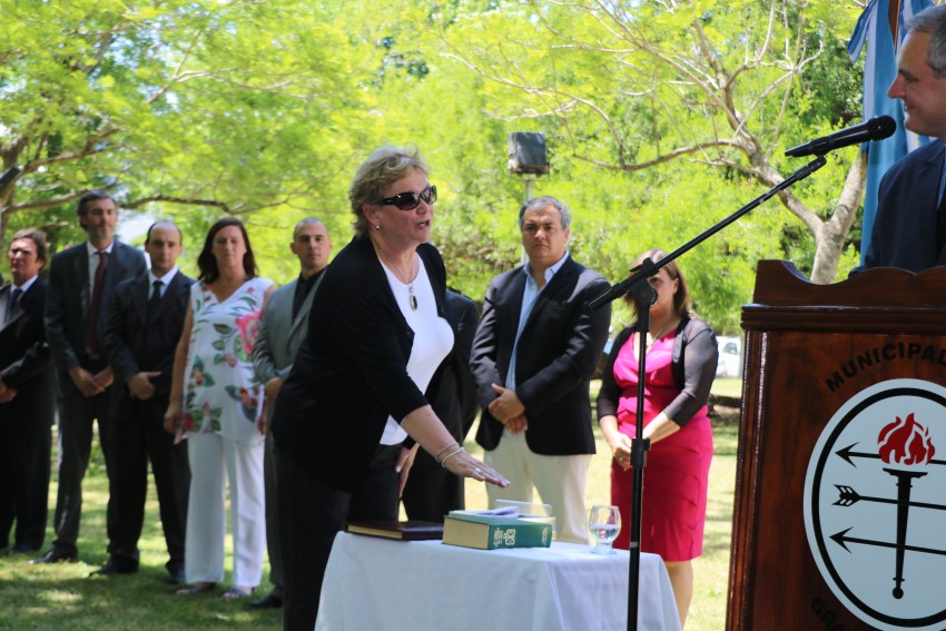 Santoro tom juramento a su gabinete ejecutivo