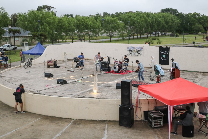 Esmowing y Tab se lucieron en el Anfiteatro