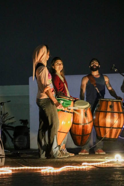 Esmowing y Tab se lucieron en el Anfiteatro