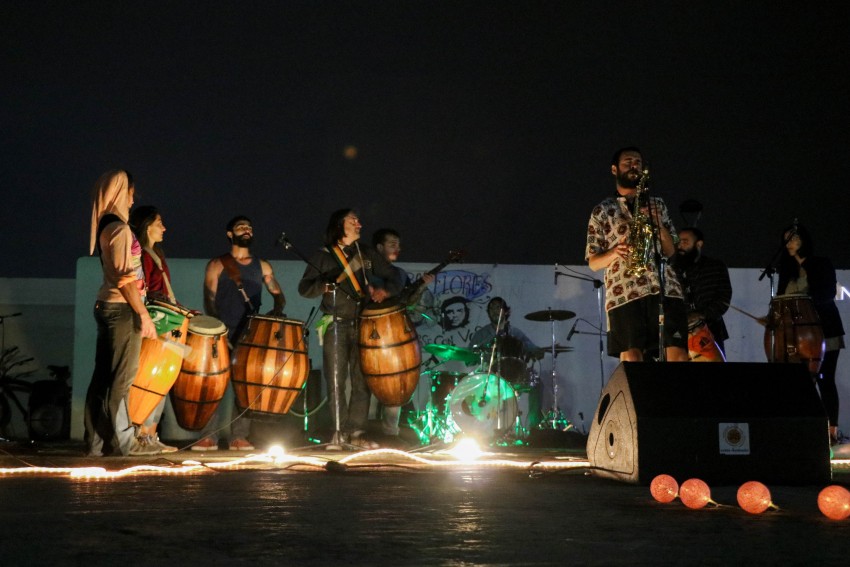 Esmowing y Tab se lucieron en el Anfiteatro