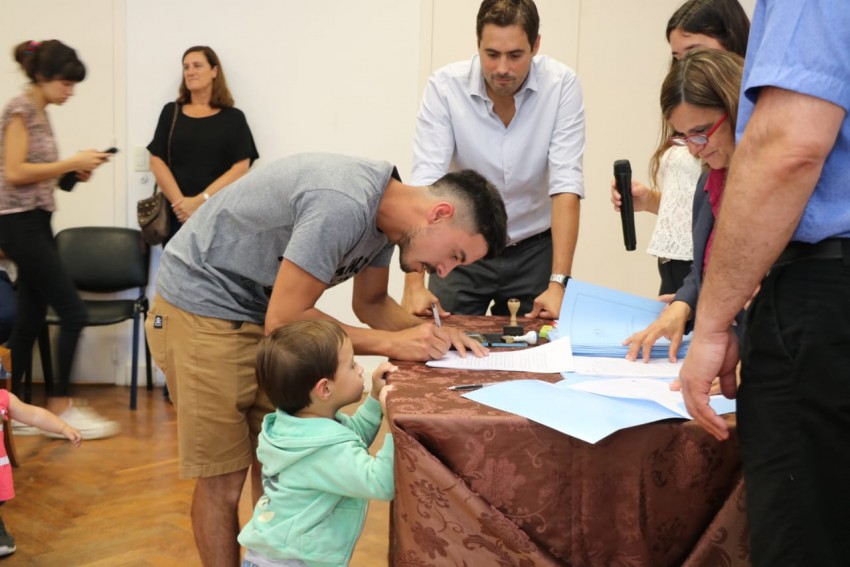 Sortearon la ubicacin de los 39 lotes del Barrio Belgrano