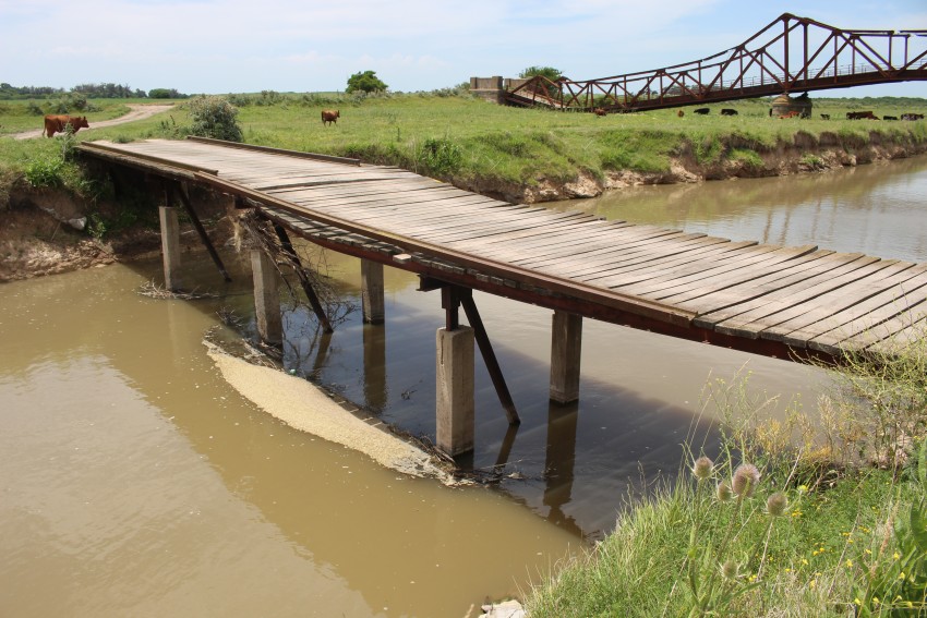 El municipio evalúa reparar el puente auxiliar de San José de Herrera