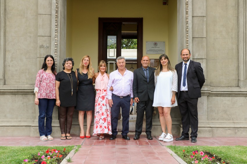 Tres parejas dieron el s en el Museo Histrico