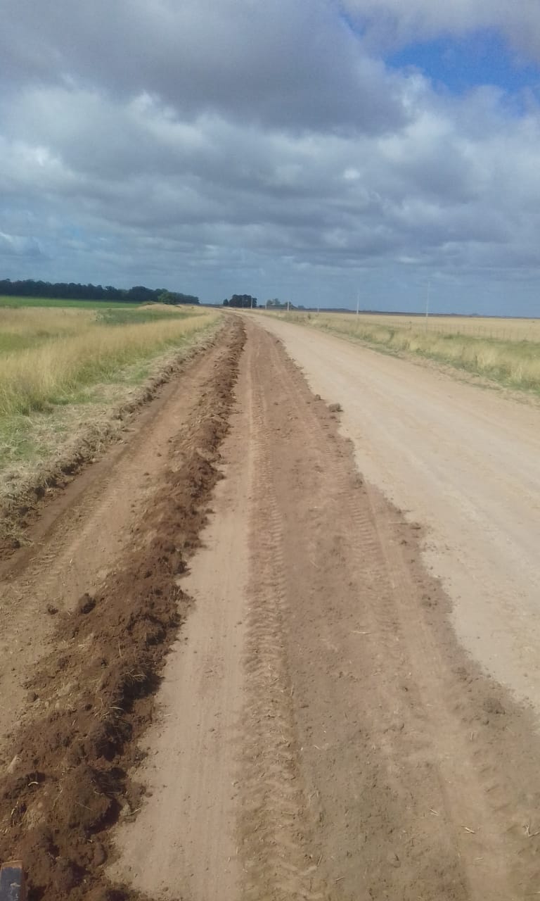 Intensificaron los arreglos en los caminos rurales