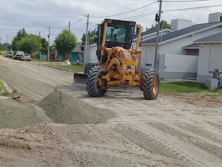 Culminó el arreglo de calles en el barrio Argentino Luna