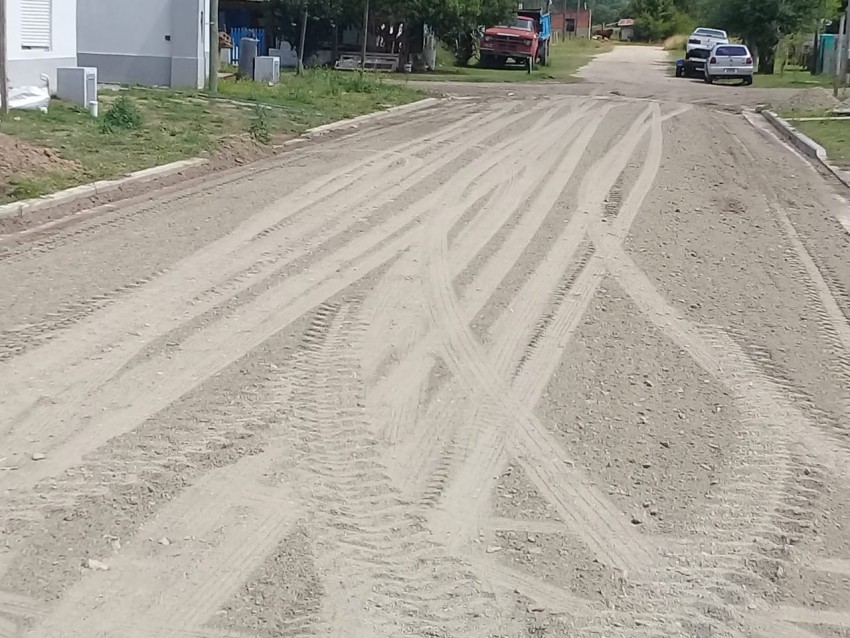 Culminó el arreglo de calles en el barrio Argentino Luna