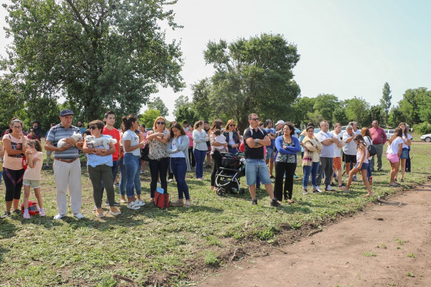 La entrega de lotes en fotos