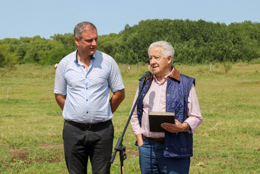 La entrega de lotes en fotos