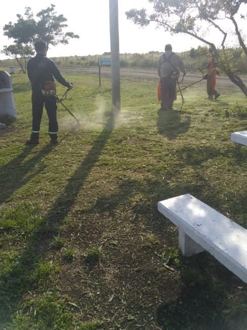 Remplazaron luminarias del boulevard de la avenida Buenos Aires