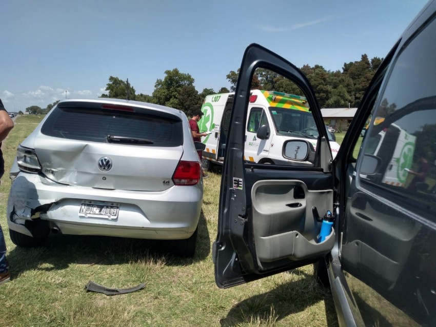 Choque en cadena en ruta 56 sin lesionados