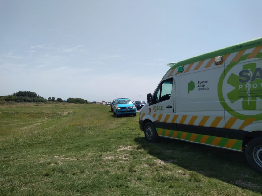 Choque en cadena en ruta 56 sin lesionados