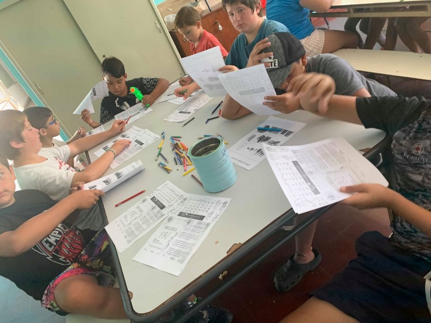 Municipales concientizaron a alumnos de las Escuelas de Verano sobre e