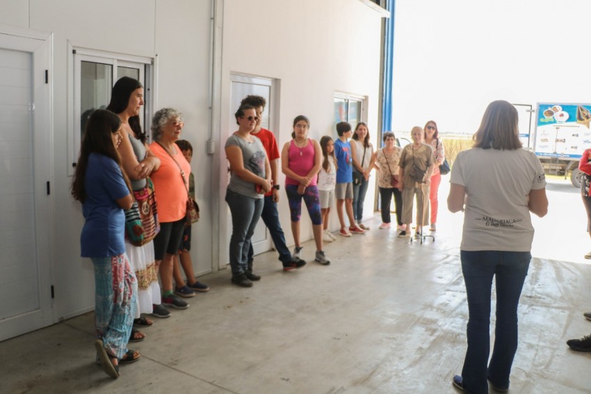 Residentes y turistas realizaron el recorrido por Maiolo