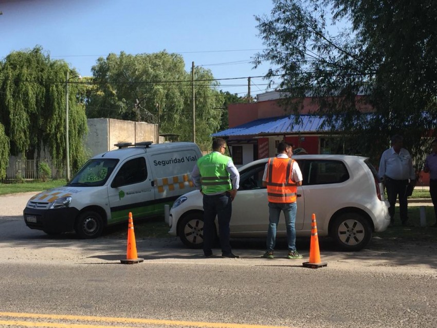 Realizaron controles en colectivos que entran y salen a la ciudad